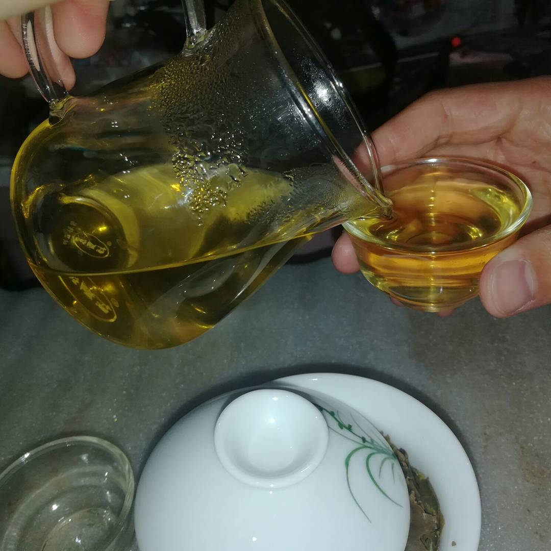 it is frist time i drink Puer yellow tablet