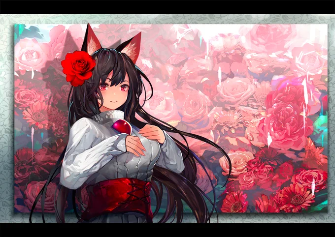 影狼と絵画 