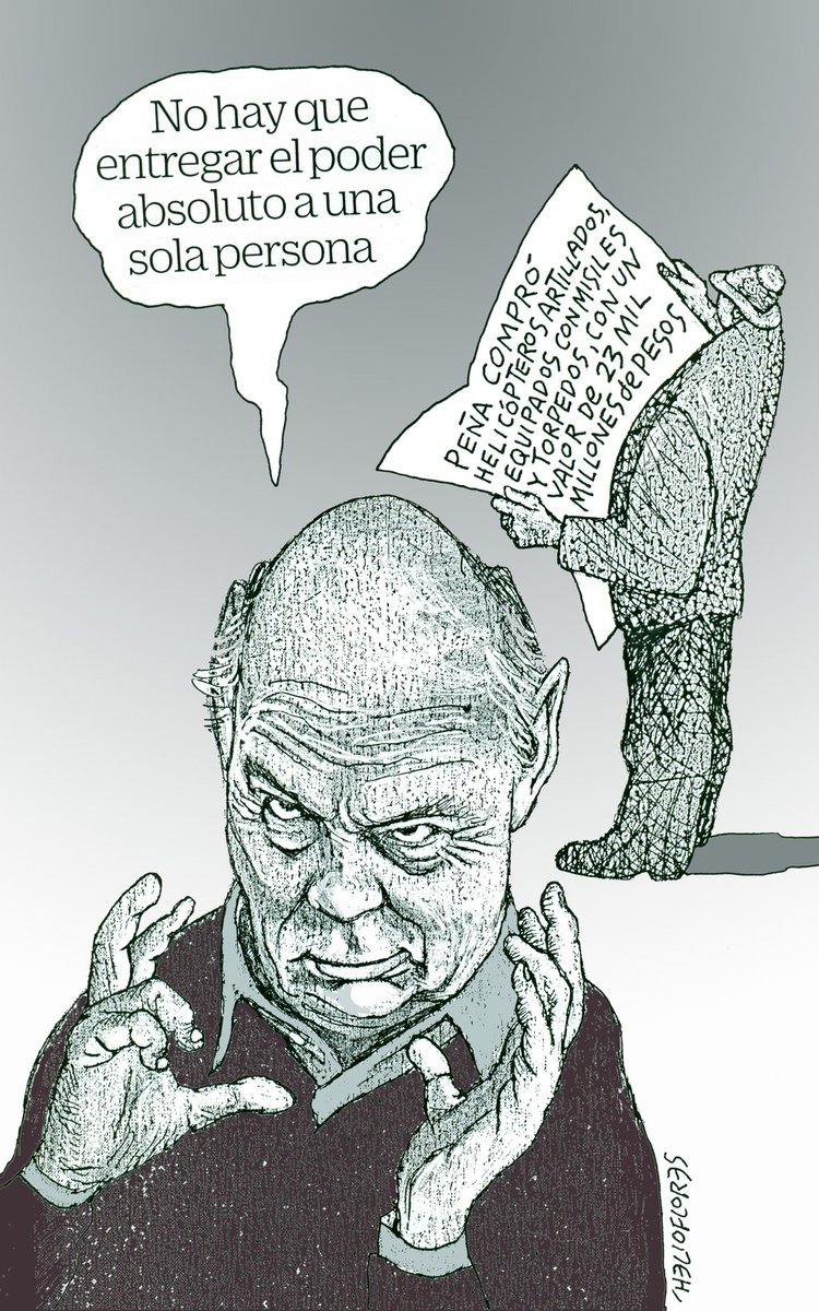 INCAPACIDAD DE ESCUCHAR.
Sí, tiene razón <a href="/EnriqueKrauze/">Enrique Krauze</a>, hay algunos presidentes que no escuchan a los ciudadanos, imponen Reformas, no aceptan opiniones contrarias a la suya, utilizan el poder en su propio beneficio. ¿Se referirá a su tocayo?.