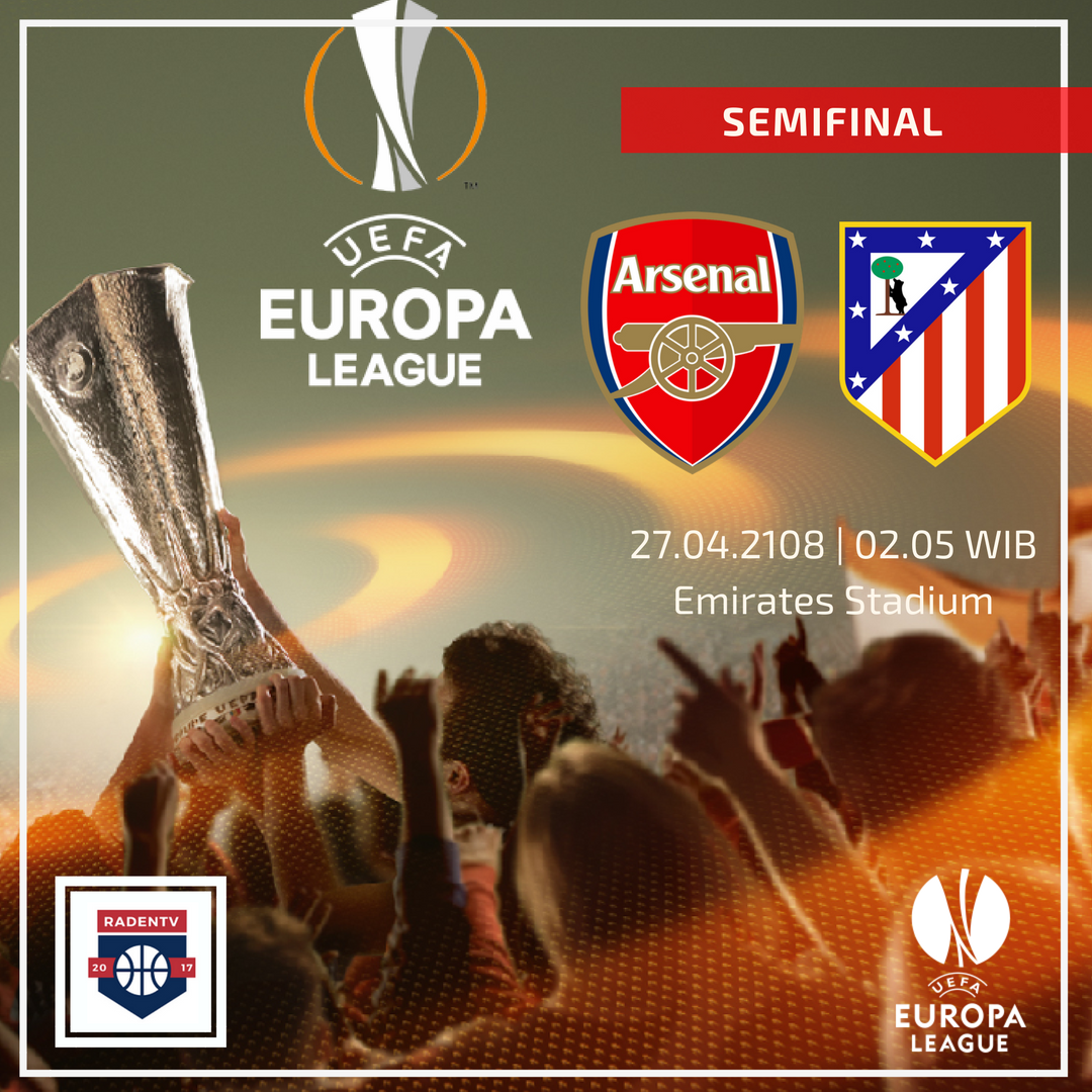 Raden_TV's tweet photo. 🏆Europa League
🆚Arsenal vs Atletico Madrid
📅Jumat 27 April 2018
⏱️02.05 WIB
📱https://t.co/Dn3SI8ls2x
#AFCvATL #EuropaLeague #LiveRaden https://t.co/5ROireQaz0