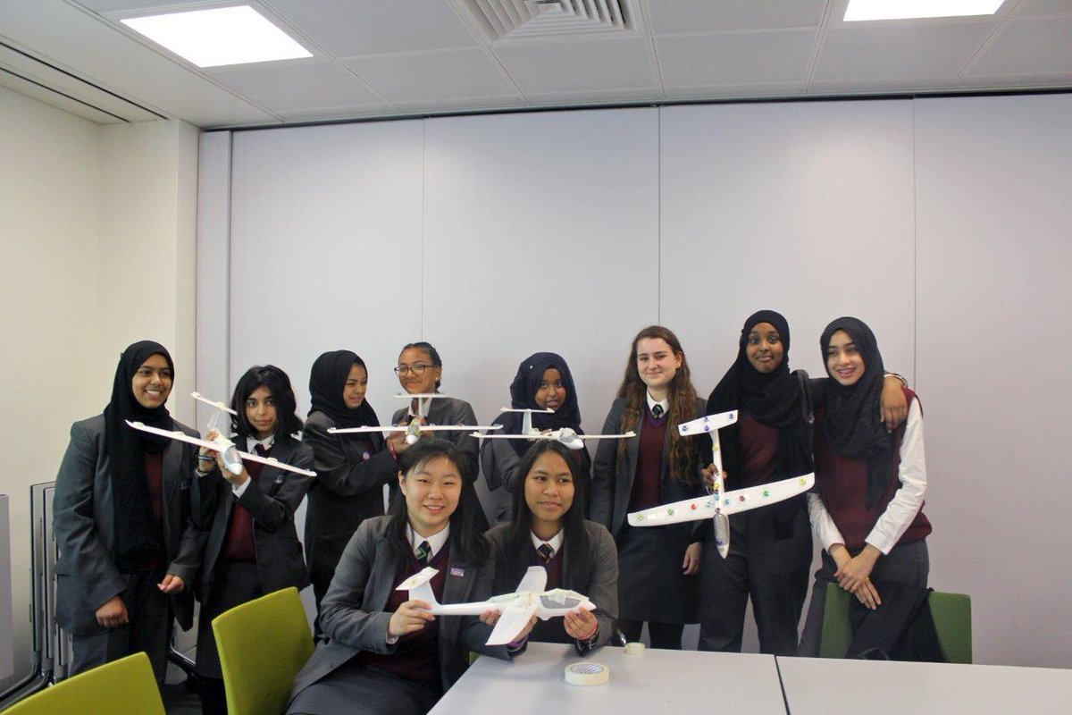 HammersmithAcad's tweet photo. Year 10 girls visited @imperialcollege for a special #STEM day learning about Aeronautical #Engineering. The standout moment of the day was getting into the flight simulator, a real eye-opening experience! https://t.co/4FYbsIXu1B
