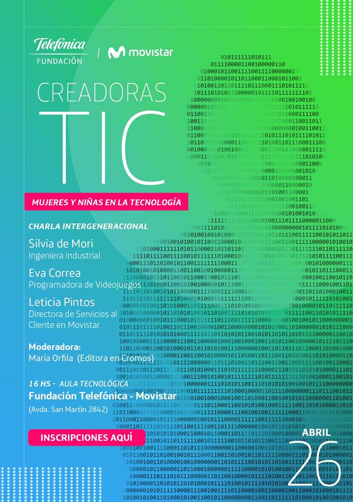 GeckoGeckoGames's tweet photo. No te pierdas hoy a las 16:00hrs la charla “Creadoras TIC – Mujeres y niñas en las tecnologías” en el marco del "Día Internacional de las Niñas en las TIC"
https://t.co/PvcNt0BEZ8 https://t.co/pCkZxBAOw1