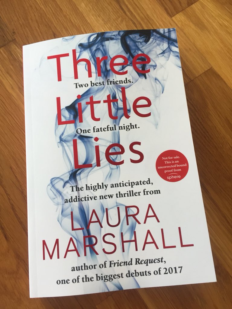 EmWilliamsBooks's tweet photo. Finished this bad boy #ThreeLittleLies @laurajm8 @littlebookcafe #couldntputitdown compelling, sinister and relatable #threewordreview https://t.co/9jNq3bnxV3