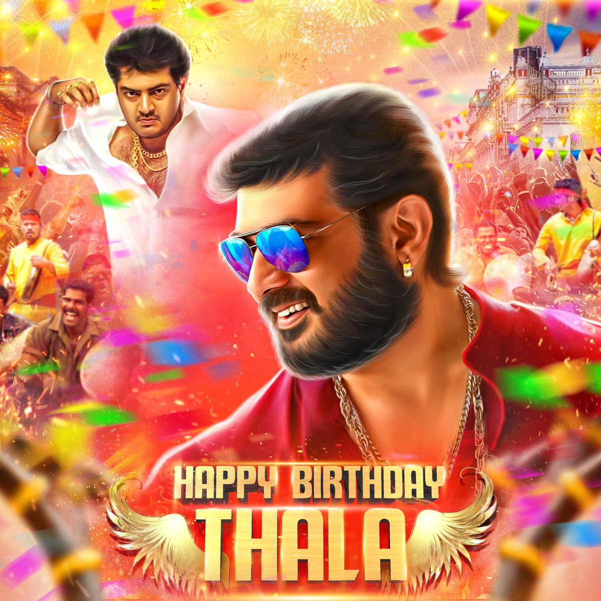 Sarathvivegam's tweet photo. #THALAAjithBDayFestivalCDP https://t.co/R83kaYlIe1