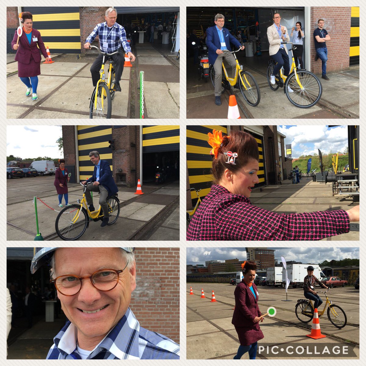 #NVVC2018 en met veel plezier de laatste verkeersles buiten.
#rovoost #verkeersonderwijs