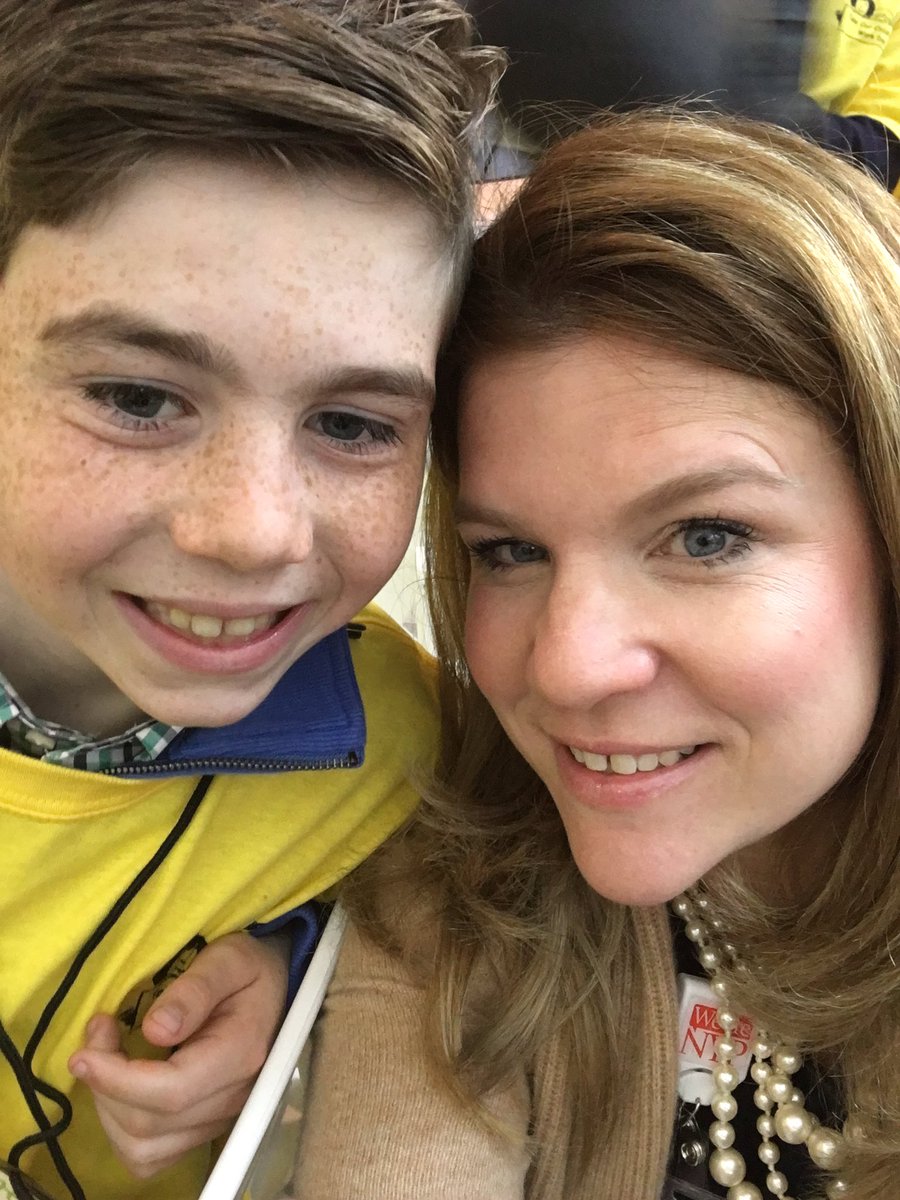 It's take your kid to work day!!! James punching in with the yellow team! <a href="/nyphospital/">NewYork-Presbyterian</a>  #goteamyellow #kidsatwork