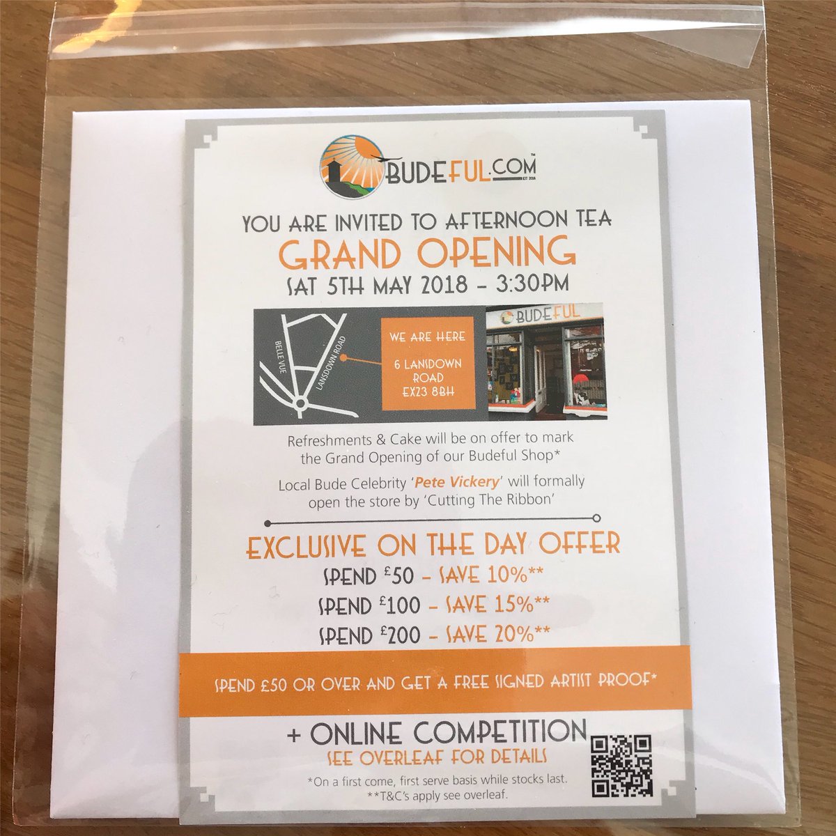 Our Budeful eco friendly packaging for greetings cards <a href="/AGreenerBude/">A Greener Bude</a> <a href="/BeachCareSW/">BeachCareSW</a> <a href="/BudeCleanerSeas/">Bude Cleaner Seas</a> <a href="/CleanCornwall/">Clean Cornwall</a> @HappyTurtle_Co @CwallWildlife #RefuseReduceReuseRecycleReFILL