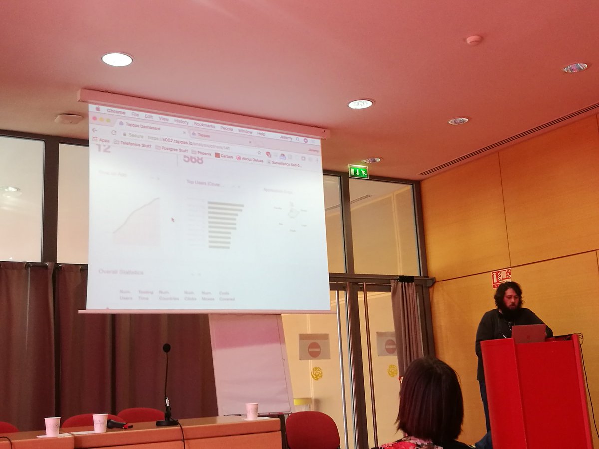 Diego_Perino's tweet image. @jhblackb presenting &quot;CHIMP: crowdsourcing human input for mobile phones&quot; with a live demo of @tappas_io (@svarvel_82 @4knahs ) #TheWebConference