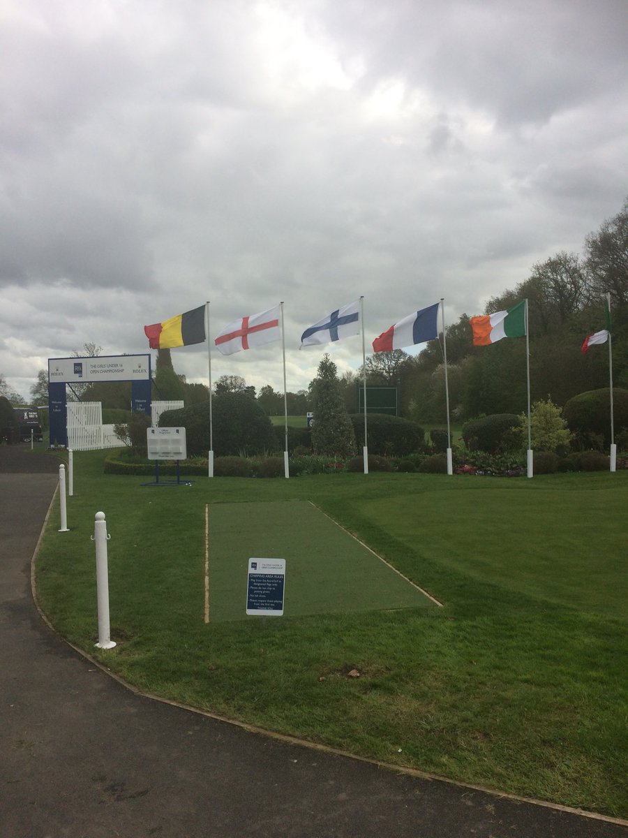 fulfordproshop's tweet photo. Plenty of competitors out on the course today for the official practice day of the girls U16 open championship. Best of luck tomorrow⛳️🏌️‍♀️ https://t.co/YtCcappGDs