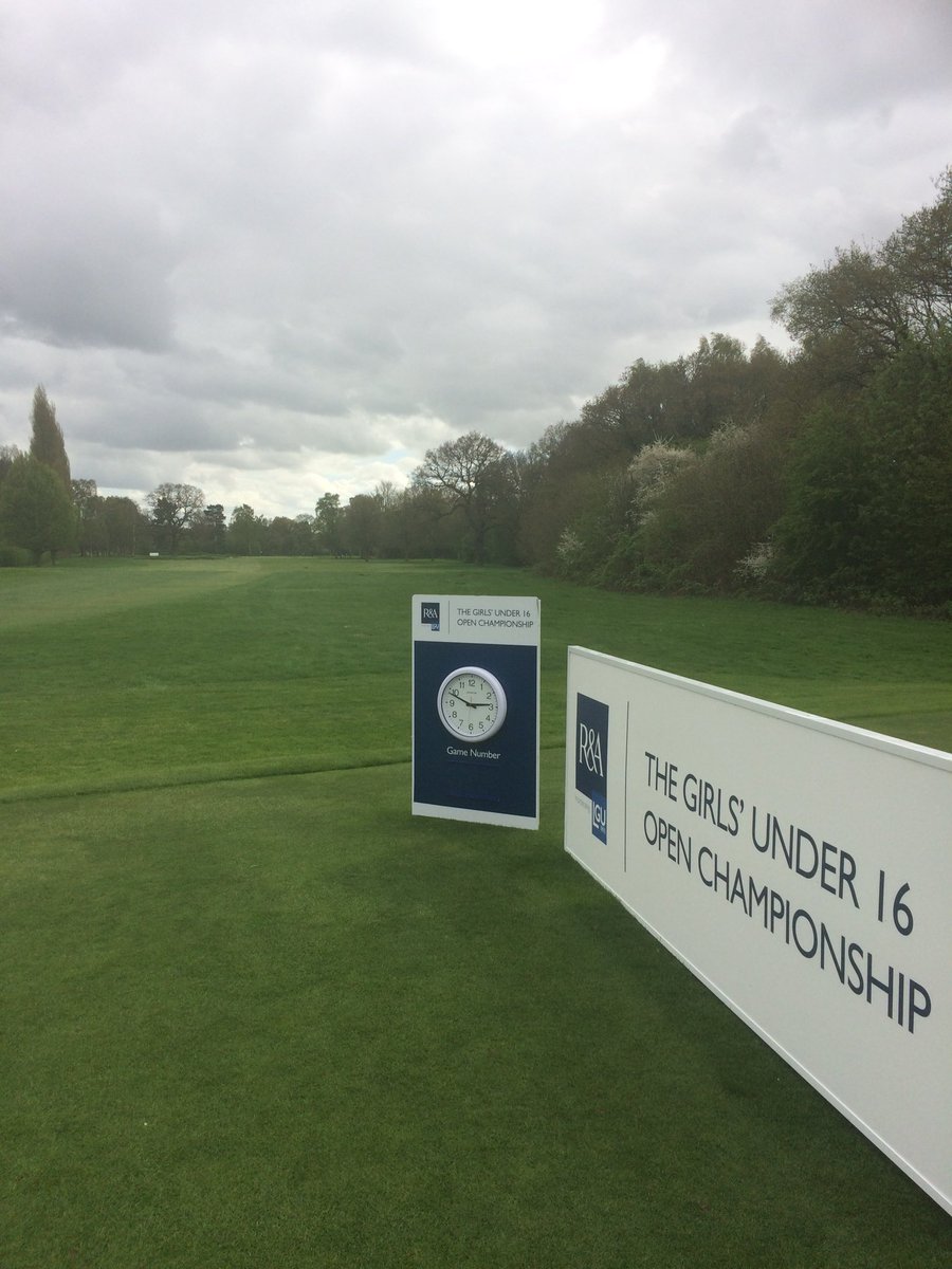 fulfordproshop's tweet photo. Plenty of competitors out on the course today for the official practice day of the girls U16 open championship. Best of luck tomorrow⛳️🏌️‍♀️ https://t.co/YtCcappGDs