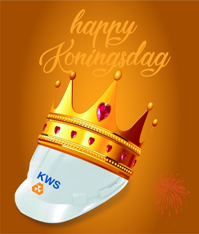 KWS_Infra's tweet photo. KWS wenst iedereen veel plezier vanavond en morgen! #koningsnacht #koningsdag #oranje https://t.co/8Itp2LO19W