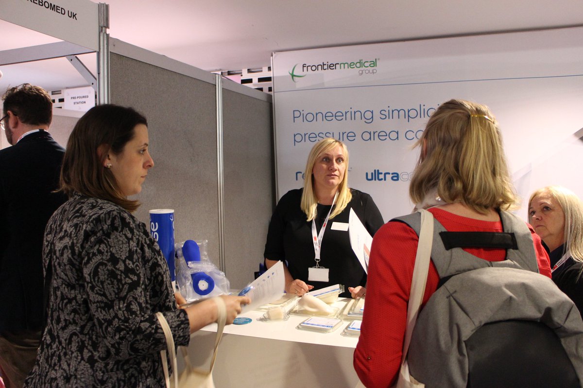 FMG_Group's tweet photo. It’s the last day of the Tissue Viability Society Annual Conference in Newcastle. Please visit the @FMG_Repose team on stand 45 to learn about our range of pressure ulcer prevention solutions. #TVS2018 #Stopthepressure https://t.co/hVww5BpER7