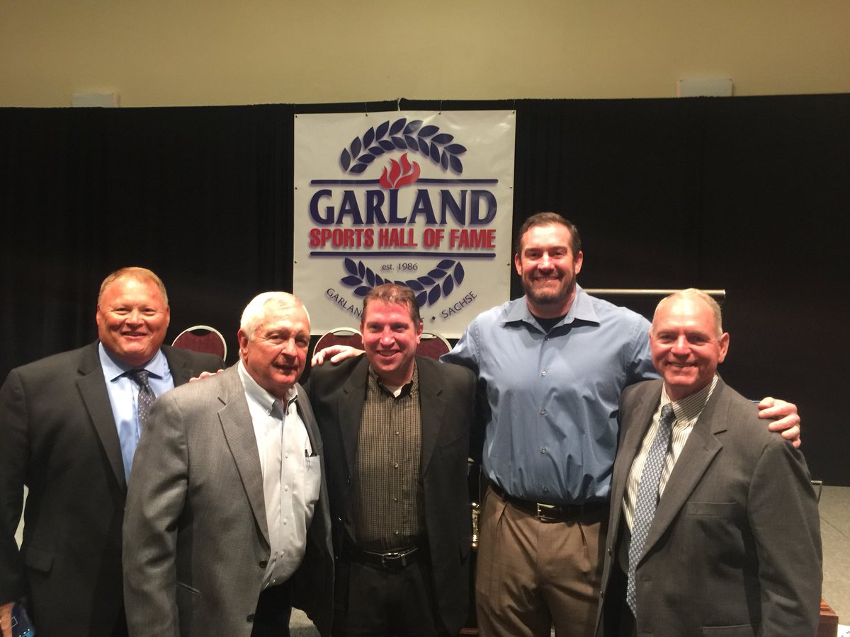 Congratulations to all inductees, Gale Fields recipients and outstanding GISD athletes last night! It's was an honor for the Shubzda Family to see my late brother Matt be inducted. Thank you for everything you do <a href="/gisdnews/">Garland ISD</a> and <a href="/garlandSHOF/">Garland Sports Hall Of Fame</a> #ChooseGarlandISD