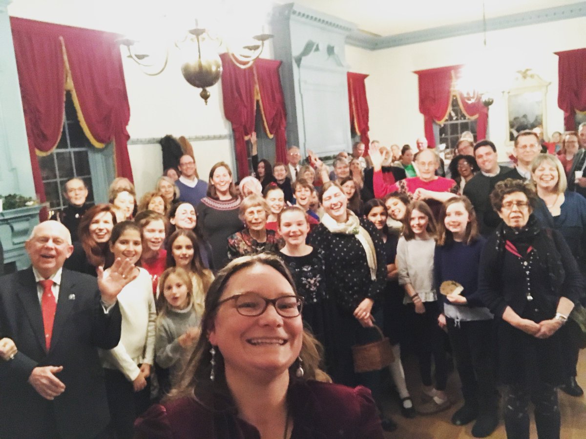 JohnGadsby's tweet photo. #TBT to our People of Gadsby’s from December. Many people make my museum the special place that it is today- Current Tavernkeepers, staff, + volunteers. Huzzah to #TeamGTM! #ProfessionsMW #MuseumWeek https://t.co/UFCQbX1bIE
