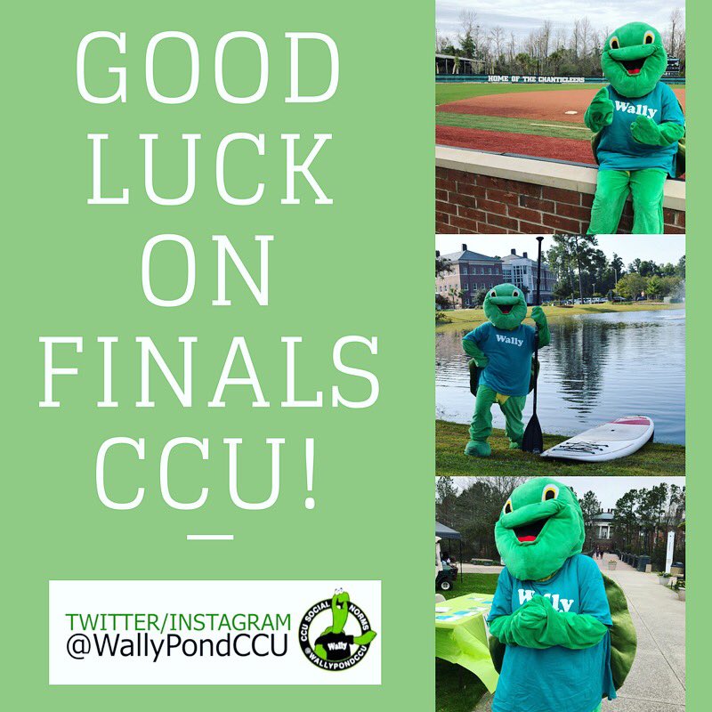 We want to wish everyone the best of luck on finals! It’s been an amazing semester, and we thank everyone for continuing to support the shell squad! 🐢