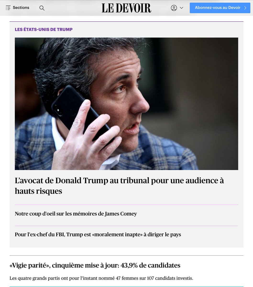 prixnumerique's tweet photo. Félicitations à @brianmyles et à l'équipe @Ledevoir! https://t.co/5HiPvRB8kq  est finaliste pour le prix prestigieux Excellence générale: grande publication! #DPA18 https://t.co/aht14LRWVb https://t.co/5tJa8d1lpQ
