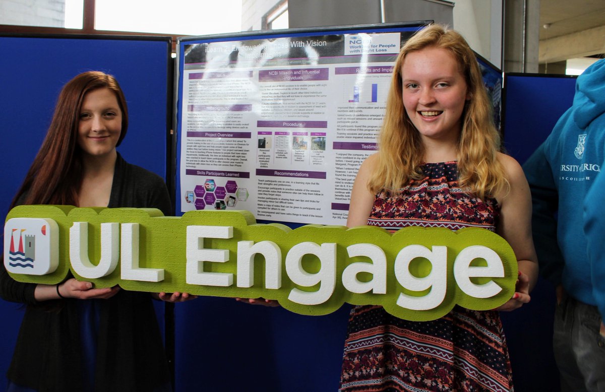 ULGlobal's tweet image. Our international students showcasing  their work at today's AIEA Thematic Forum @NCBI_sightloss #servicelearning #engagedlearning #AIEA2018 #ULEngage