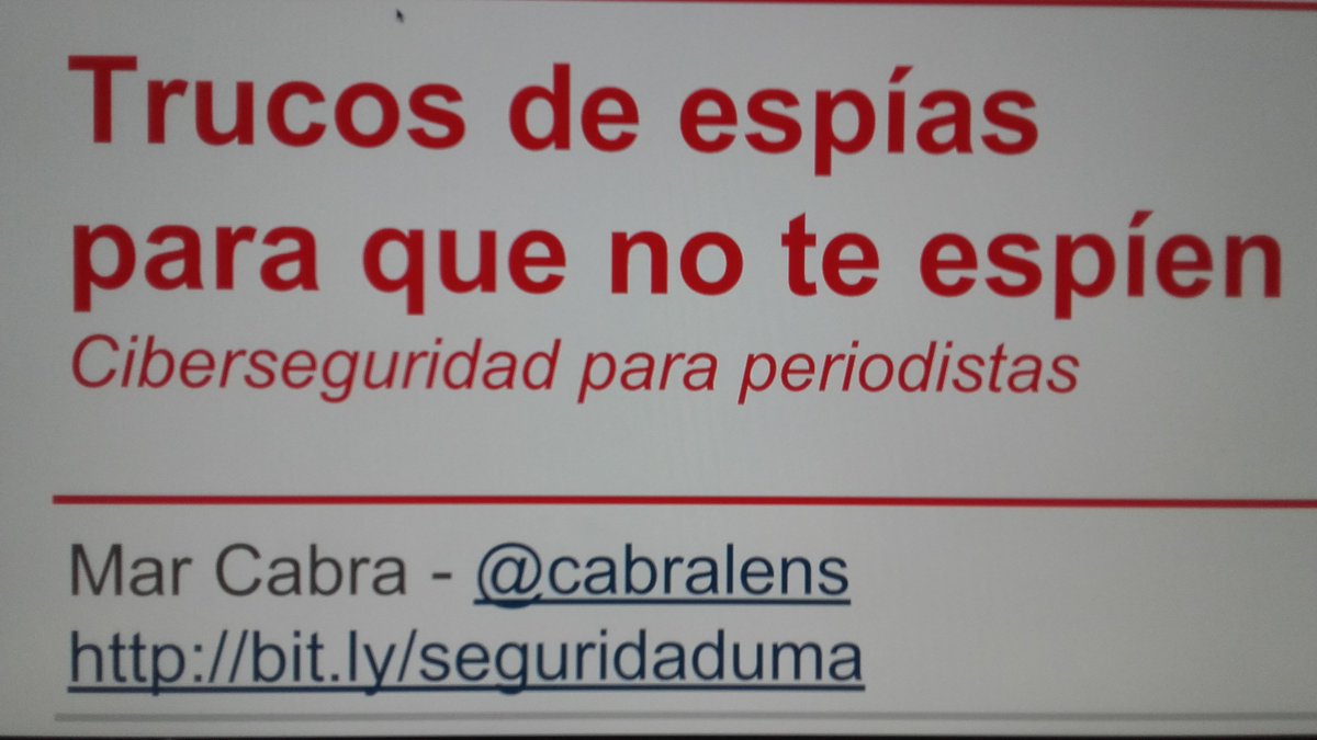 En breves comenzará el taller: Trucos de espías para que no te espíen, de la mano de Mar Cabra <a href="/cabralens/">Mar Cabra</a>