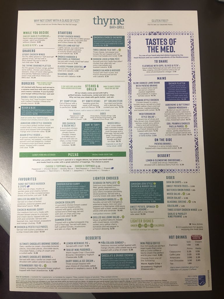 New menu launch today😋