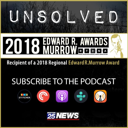 NEunsolved's tweet image. Need a new podcast? Check out our #Murrow-winning #TrueCrime series. boston25.com/2HY8F3U