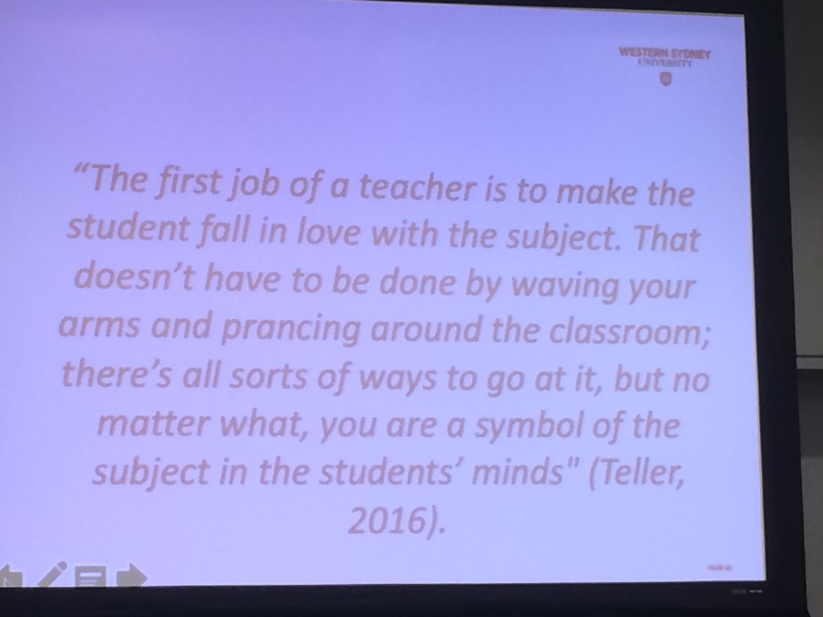 rauck27's tweet photo. Your presence, your delivery, the task is so important in keeping students engaged and positive. https://t.co/u56zWRxhKK