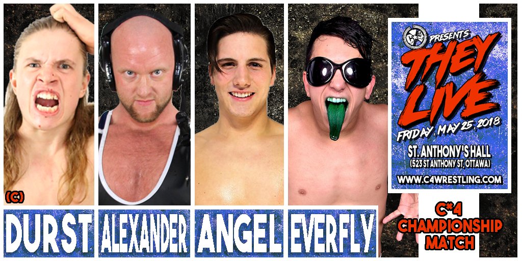 C4Wrestling's tweet photo. A new chapter begins on May 25th with #C4TheyLive.... Get ready for this HUGE Main Event!

https://t.co/NKffQOo9Ar https://t.co/AitPAcK2GT