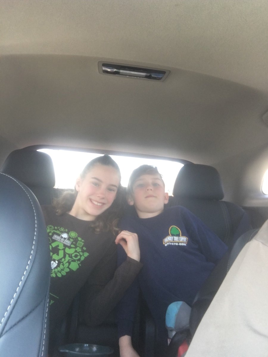 Friendly_Tree's tweet photo. its Bring Your Child to Work Day! Although not everyone here at Friendly Tree can participate, John our Certified Arborist is out and about doing estimates all day with his little ones! #BringYourChildToWorkDay https://t.co/zdJ2zepbde