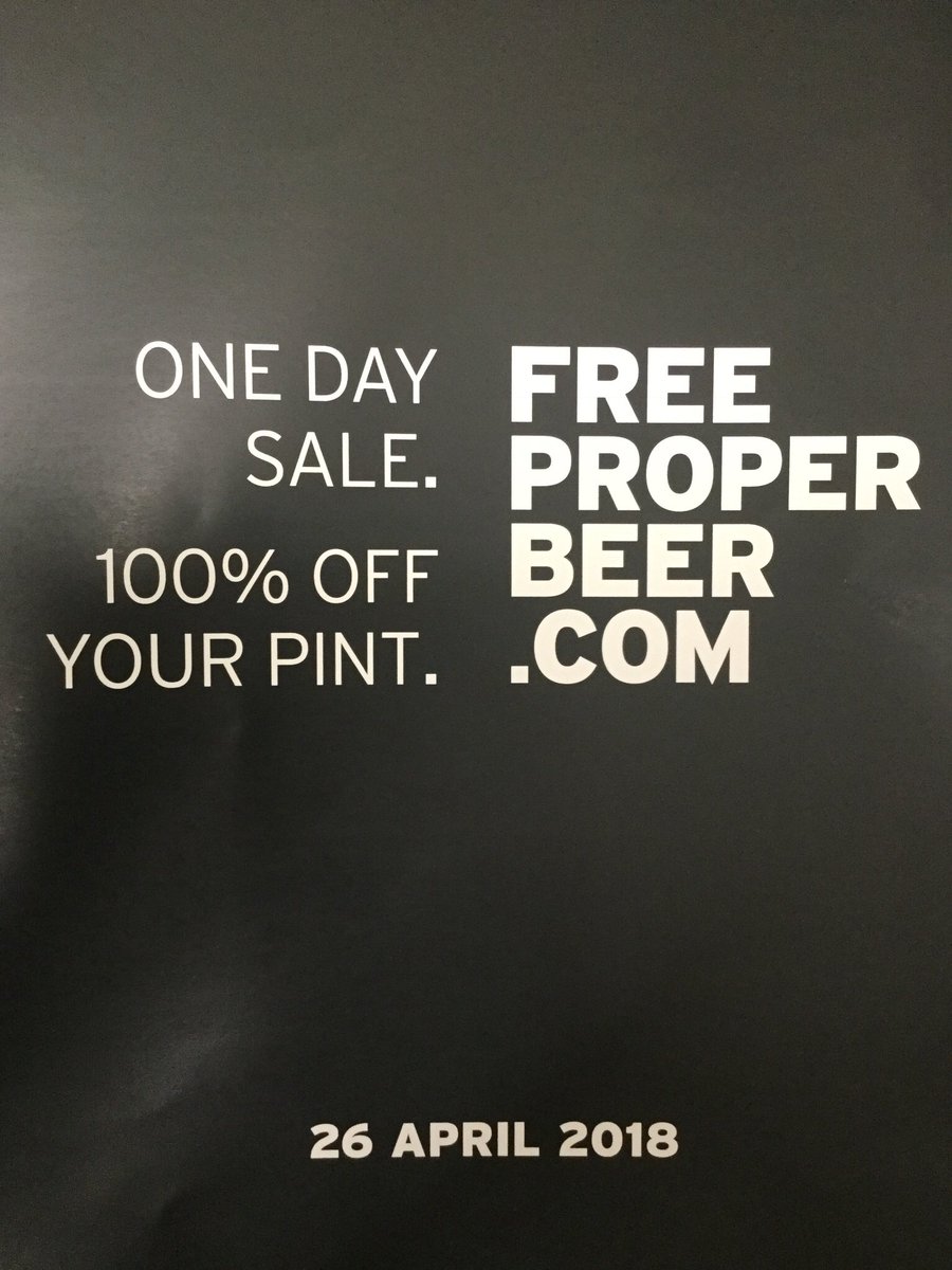 MEATLiquor's tweet photo. Fancy a free Beer with your meal with us today? Just sign up with @FreeProperBeer by visiting  https://t.co/e4fEhNEDSN to avail of this offer . https://t.co/5EKXHpyFKw