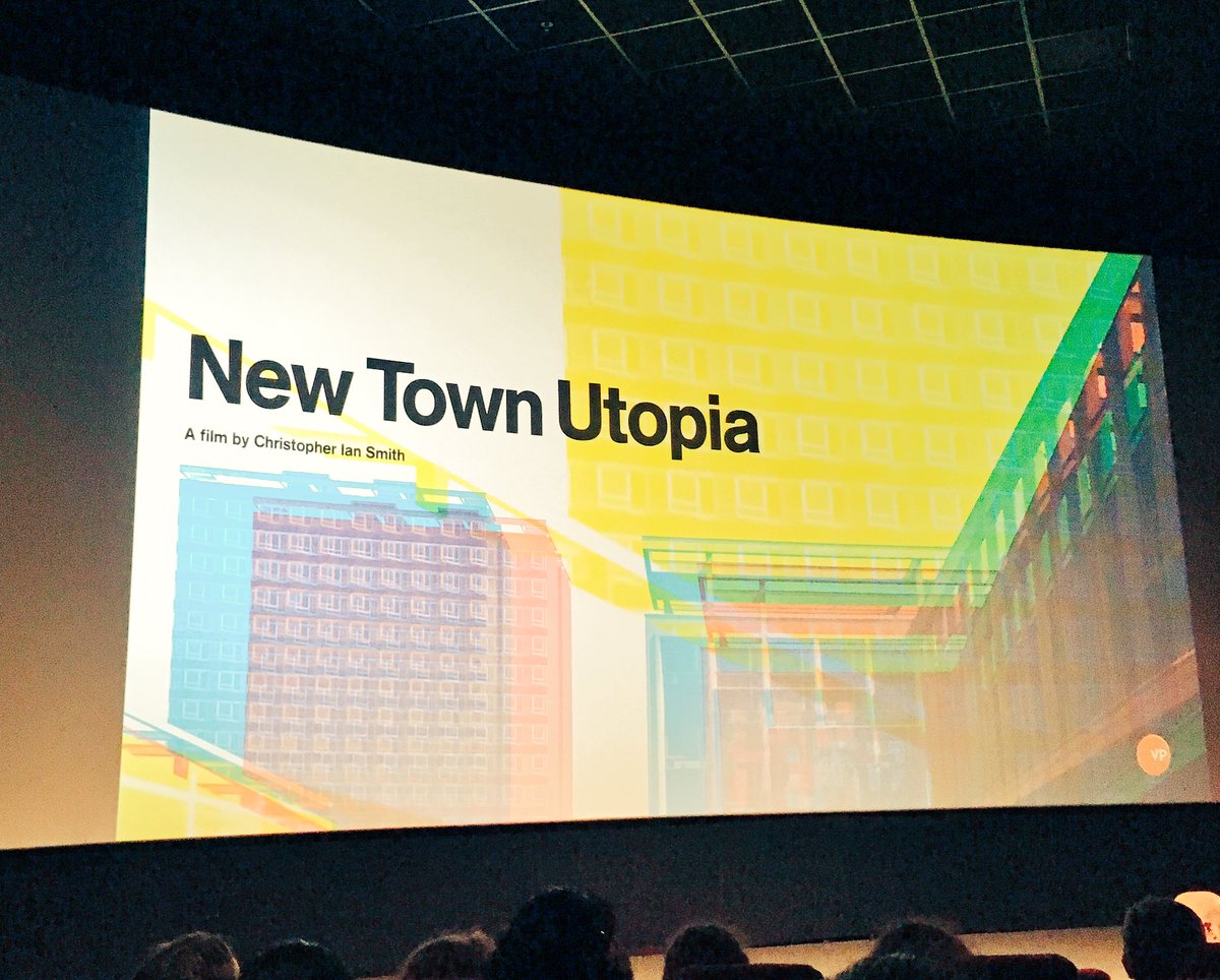Went to a screening of <a href="/NewTownUtopia/">New Town Utopia</a> on Tuesday. In selected cinemas from May 4th, it's an excellent doc and well worth seeing.