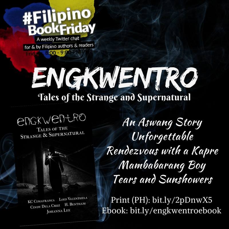 FBFChat's tweet image. If you want to know more about Padua, pre-order Engkwentro: Tales of the Strange &amp;amp; Supernatural on Amazon now! 
bit.ly/engkwentroebook
#FilipinoBookFriday 
Thank you for joining us tonight!