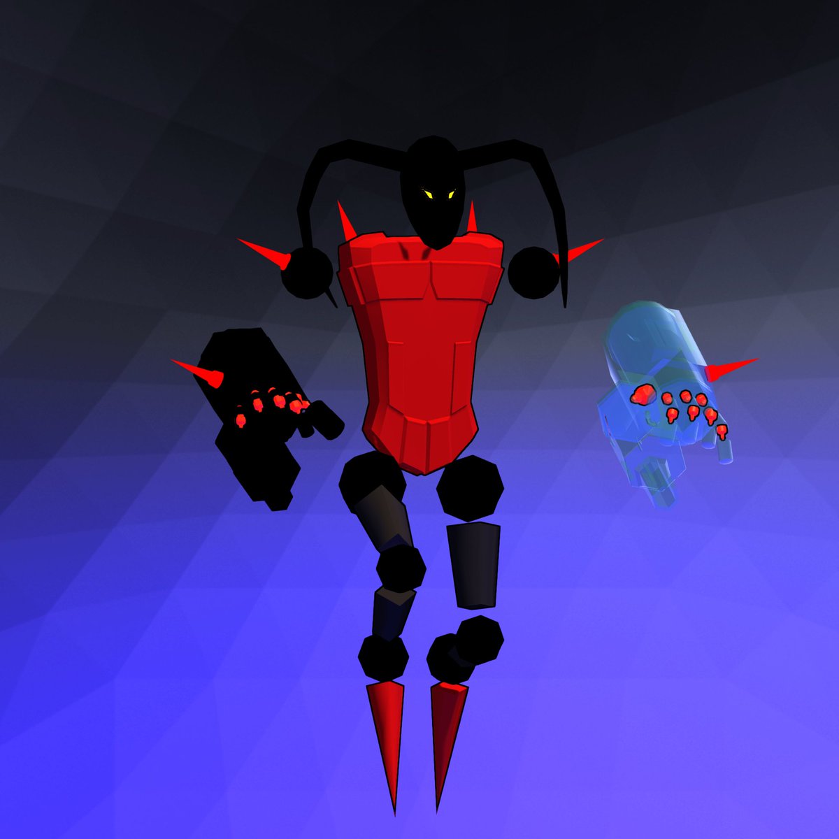 Chaos' Colossus. The most intimidating Holy Champion in Polygod.

#unity3d #gamedev #indiedev #fps