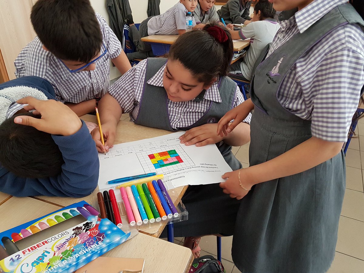 najahshams's tweet image. 6th graders strengthen their understanding of #proportionality through various #engaging #activities @DawhaHighSchool @FawziehHn