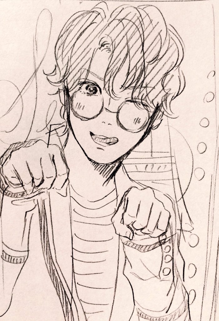 #みんなが描く亀梨くんが見たいぞ大会
かめちゃんあんまり描いてないんだよなぁ 