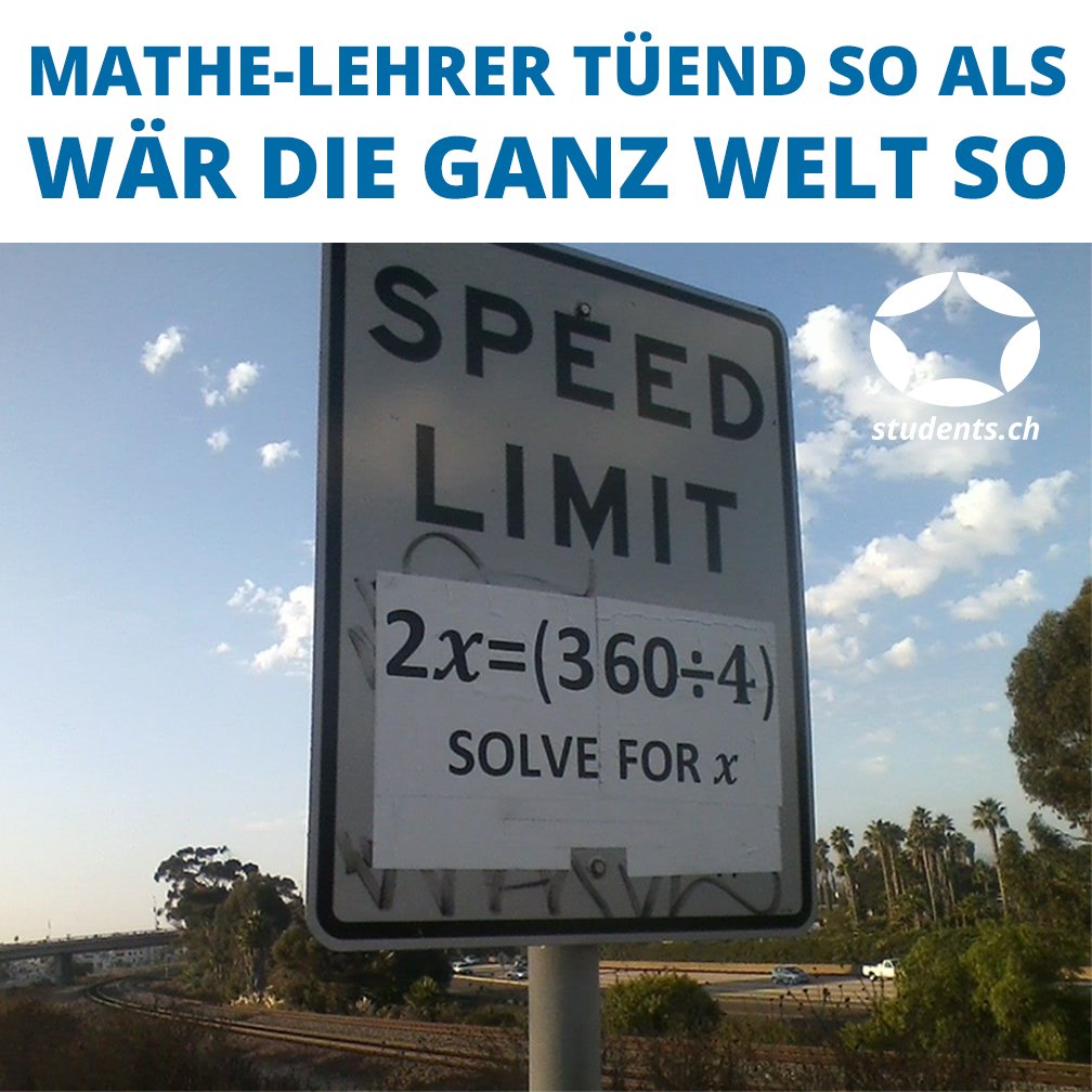 Typisch Lehrer 🙄