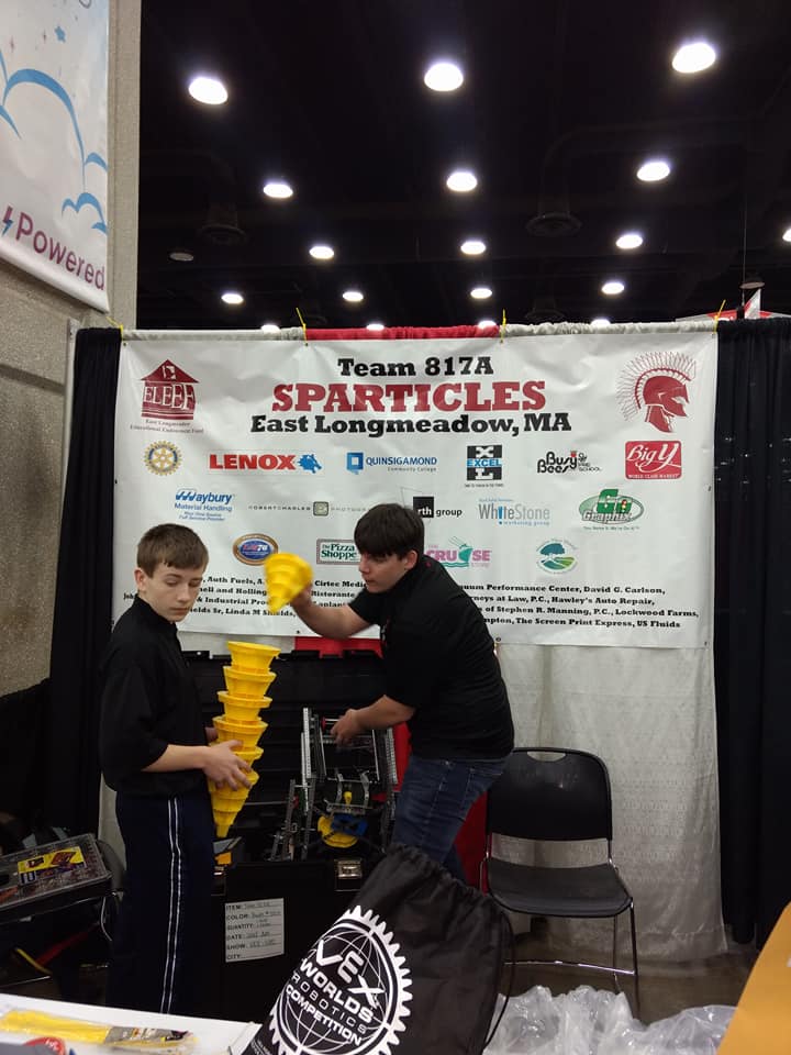 ELEEF01028's tweet photo. @ELHSspartans  We received this message today. Thank you, Christine Callahan. We have been long time supporters of ELHS robotics &amp; Mr. Van Buren, having funded VEX kits &amp;software many times over the years. We're thrilled to see your team doing so wel! Congratulations! #Robotics https://t.co/sasUuKD97t