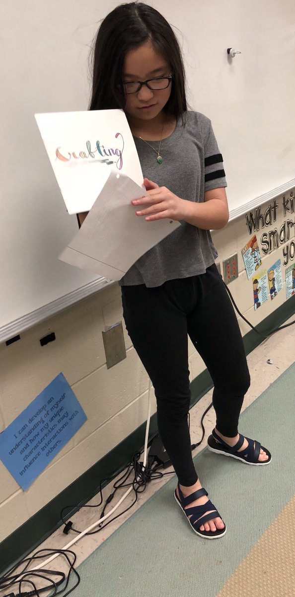 MrsHunterCMCSI's tweet photo. Lots of genius hour presentations yesterday!  Love seeing their creativity and passions at work!!  @CMCSIWarriors https://t.co/whix9rFg0d