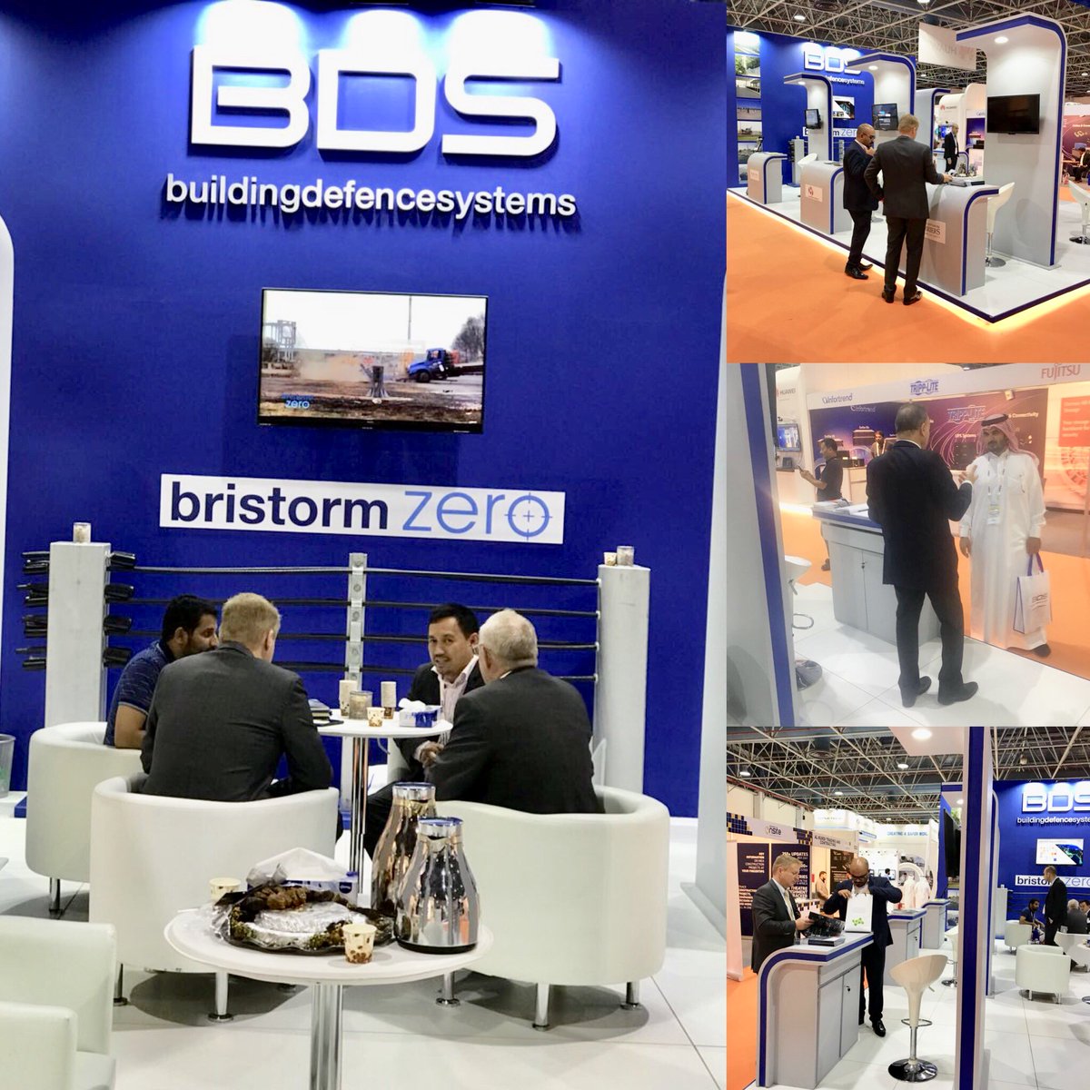 BDS_wll's tweet photo. Final day of a successful show @intersecksa #BDS & Partners are here until 7 pm dont miss out the opportunity to see us at stand #C19 #BDS #Security #Bristorm #Cova #CLDFencing #Vidsys #HarperChalice #CLDFencing #Technocover #BarkersFencing #HarborOffshoreBarriers #SecuScan https://t.co/oqoK1hIdIh