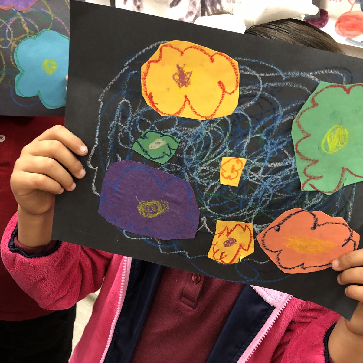 mslowpaz's tweet photo. A is for #andywarhol ending the year w the #abcs of #art w #Kindergarten #theabcsofart #art #arted #elementaryart #elementary #aldinecreates #aldineart #cut #glue #motorskills #collage #draw #lines @TheWarholMuseum #flowers #spring  #ArtisticThursday #ThursdayMotivation #proud https://t.co/xI1rxNjqc8