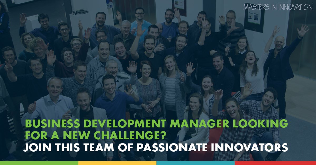 verhaertmii's tweet photo. Our dynamic team of business developers is looking for a new colleague to help us grow. Passion for innovation and advising people? Join us https://t.co/SID1cDkI2m #mastersininnovation https://t.co/jcVZOHO6OB