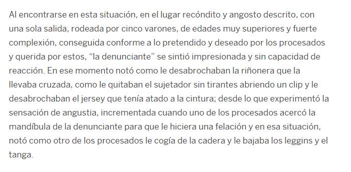 el_pais's tweet photo. Esto es un hecho probado. Aquí puedes leer todos los que detalla la sentencia de #LaManada https://t.co/sdl2WkZ9jG https://t.co/I4yJuyczZE