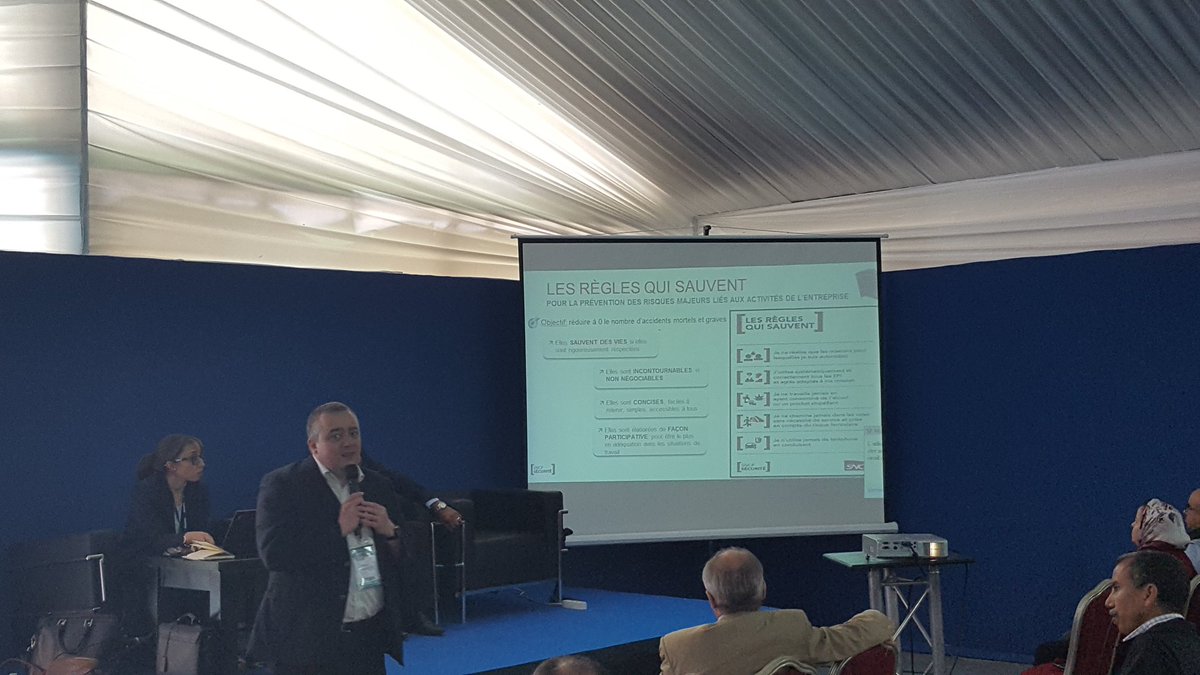 #sncf #oncf #securité à #preventica #maroc <a href="/elaurent01/">Emmanuel LAURENT</a> animant une conférence avec l'institut de formation ferroviaire iff-ma.com