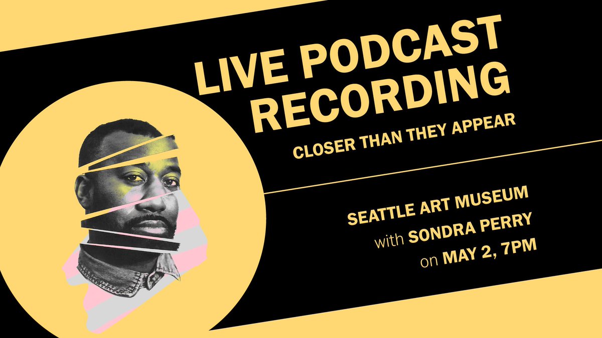 Next week! @carvellwallace and visual artist Sondra Perry LIVE on stage, discussing issues of race, imagination and survival at <a href="/iheartSAM/">SAM</a>. Join us on 5/2 at 7pm in Seattle! Tickets here: ajplus.co/seattle