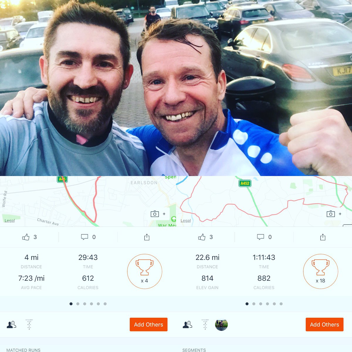 leemckervey's tweet photo. Great ride out followed by a brick run with @thompsonelectrical121 👍👊

#ironmantraining #ironmanlanzarote #cycling #cyclerun https://t.co/PzrNKUVAkX
