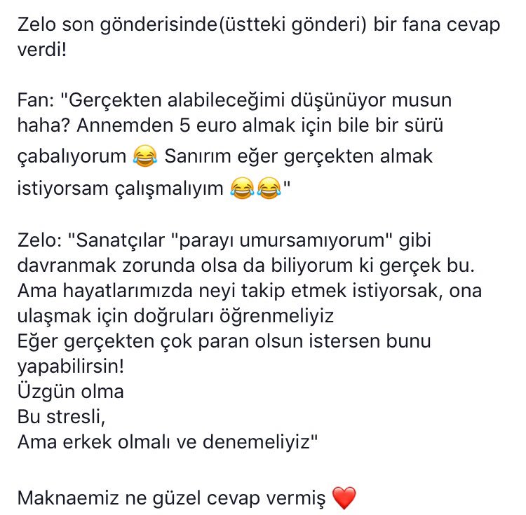 BAPTurkeyFans's tweet photo. Zelo son gönderisinde(üstteki gönderi) bir fana cevap verdi! https://t.co/2z5YuRTSNa