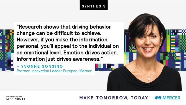 AnaMariaWeisz's tweet photo. Emotion drives action. Like this. @YvonneSonsino @mercer #MercerSynthesis #DigitalTransformation https://t.co/Nt5tIC6in7 https://t.co/donhuQmOe8