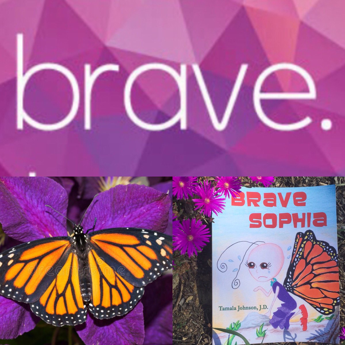 BraveSophiaBook's tweet photo. Decide to be brave. 💪🦋#childrensbooks #kidslit #kidsbook #ebook #childrensbook #Decide #brave #courageous #mom #dad #parents #bravery #bebrave #kids #childrenbooks #afraid #crying #hope #youcandoit #DontGiveUp #fear #BedtimeStory https://t.co/sDZT5pbpy2 https://t.co/whB8u97uUX