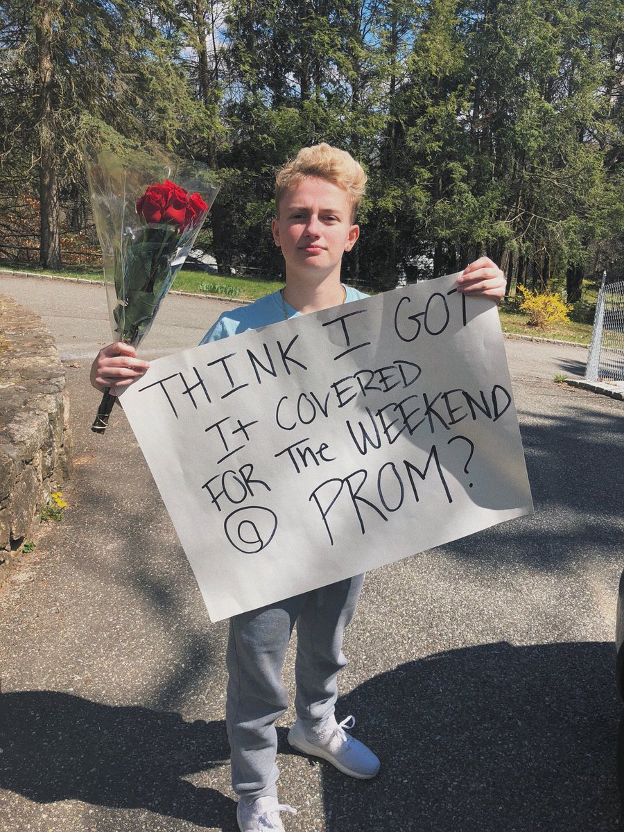 nfhsprom2018's tweet photo. Hana and Gray are going to prom this weekend! ❤️💙 https://t.co/XDaaWDwz4Z