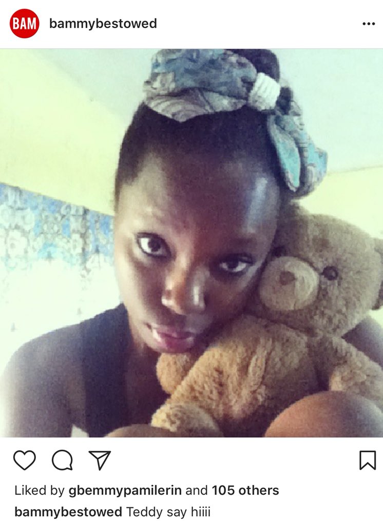 kishaya11's tweet photo. Ok!!!am a sucker for fairytales cos Cupid always has it’s arrows planned on time...but check out Teddy’s shirt inscription(last 3 letters)and Bam’s post years ago and explain if it isn’t FATE...#BamTeddy❤️❤️❤️ #BBnaija https://t.co/wnnRPNIuzS