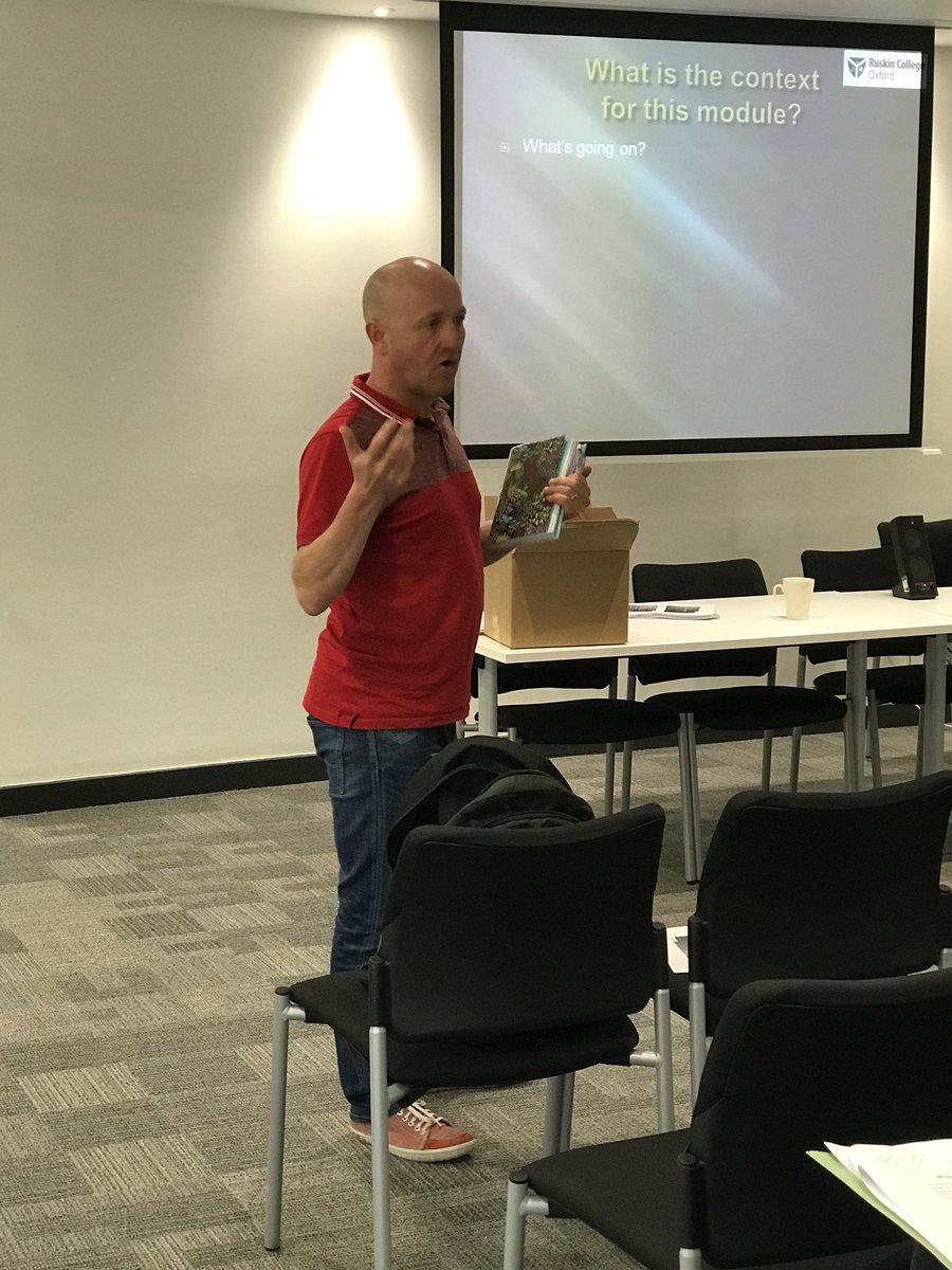 RuskinOxford's tweet image. Dr Peter Dwyer is running a short programme of introductory sessions about economics for Unison South West region. One of the key aims is to demystify how the economy works and to encourage workers to critically unpack mainstream views of the economy. @UNISONSW #economicsforall