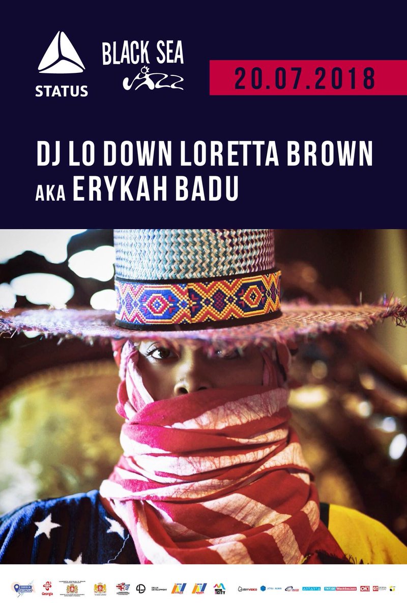 Blackseajazz's tweet photo. #djlodownlorettabrown @fatbellybella #easterpromotions #show #artist #batumi #georgia https://t.co/gVkt2dQkqT